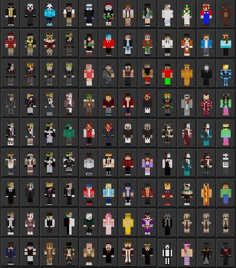 youtubers minecraft skins|YouTuber Minecraft Skins — SkinMC